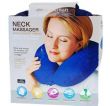 Подушка - вибрационный массажер для шеи (синяя)